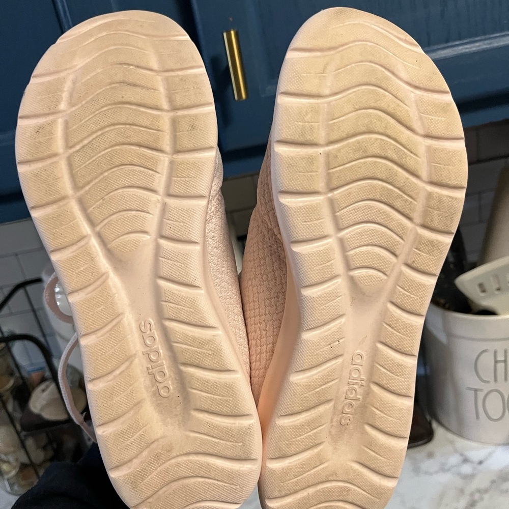 Adidas Cloudfoam 6.5 Women's Light Pink Sneakers - Picture 6 of 6